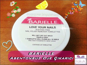 BARIELLE Asetonsuz Oje Çıkarıcı