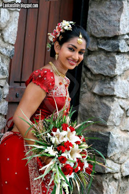  Srilankan Actress Chamalsha Dewmini Sexy Bridal  photos