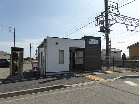 東武伊勢崎線　剛志駅舎