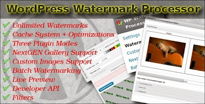 CodeCanyon � Fast Watermark Plugin for WordPress