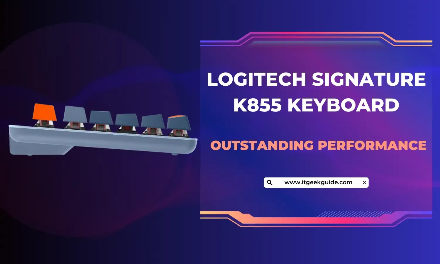 Logitech Signature K855 Mechanical TKL Keyboard