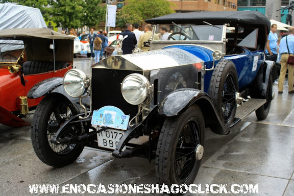 rolls royce silver ghost en concurso de elegancia de madrid 2013