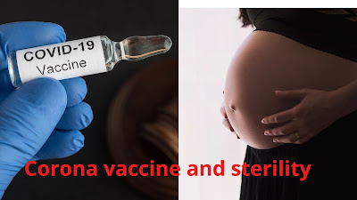 Corona vaccine and sterility