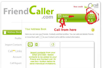 free calls friendcaller