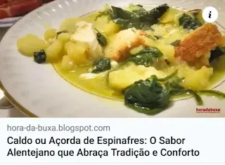 Caldo ou Açorda de Espinafres - O Sabor Alentejano que Abraça Tradição e Conforto