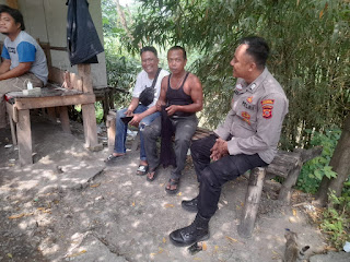 Polres Karawang, Bhabinkamtibmas Cegah TPPO di Desa Binaannya