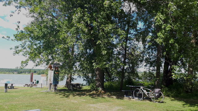 Arrêt pique-nique en vélo | Parc National de Plaisance