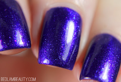 Vapid Lacquer Violet <3's Snowflakes