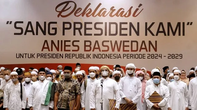 Deklarasi Anies Oleh 'Majelis Sang Presiden' Bertaburan Rupiah dan Fitnah