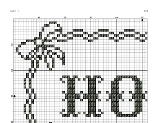 Hope cross stitch pattern - JPCrochet