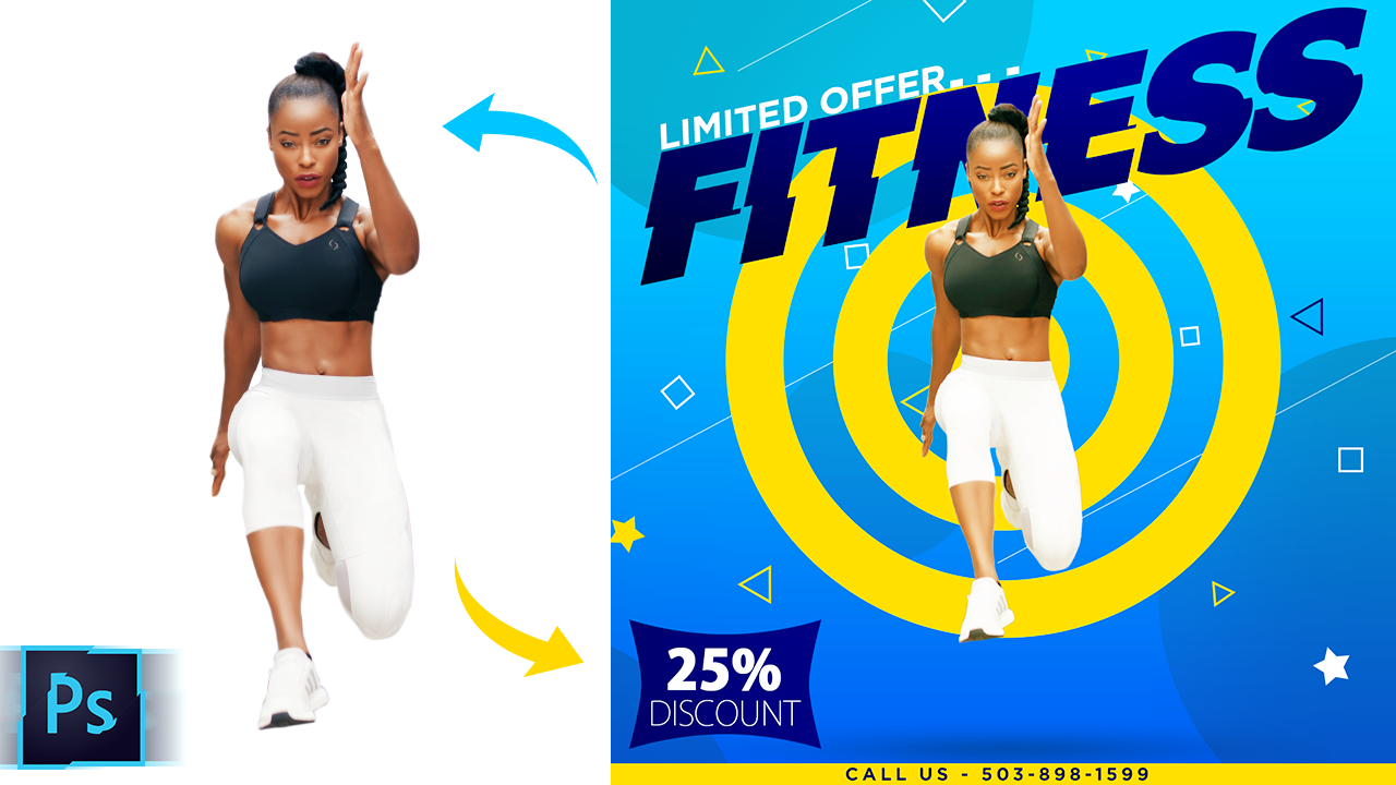 Create-Fitness-Poster-Design-in-photoshop
