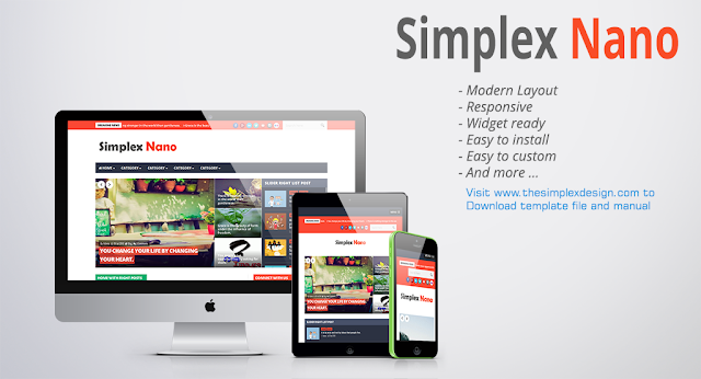 Simplex Nano Blogger Template