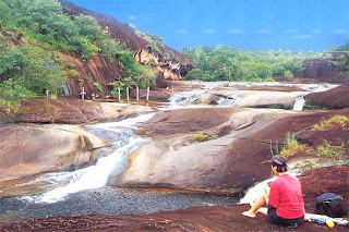 The scenery of Makong River