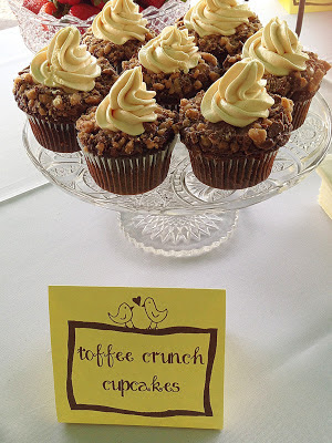 Toffee Crunch Cupcakes