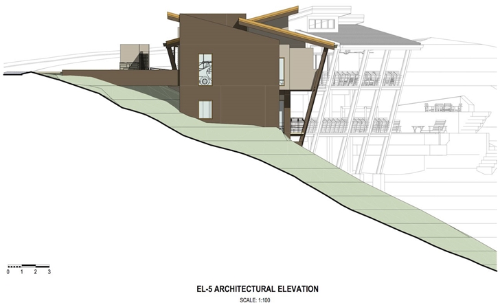 North elevation of Bartlett Home by SARCO Architects