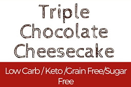 Triple Chocolate Cheesecake