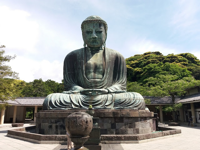tempio di Kôtoku-in di Kamakura daibutsu bronzeo