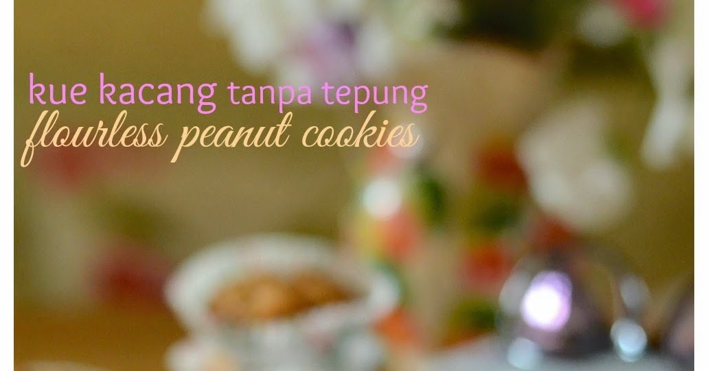 Indonesian Medan Food: Kue Kacang Tanpa Tepung / Flourless 