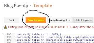 proses penyimpanan template setelah mereplace kode html