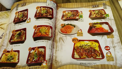 sushiya bukit mertajam menu