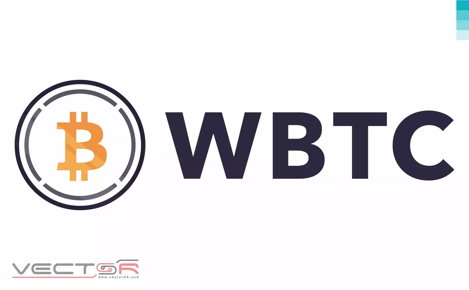 Wrapped Bitcoin (WBTC) Logo - Download Vector File SVG (Scalable Vector Graphics)