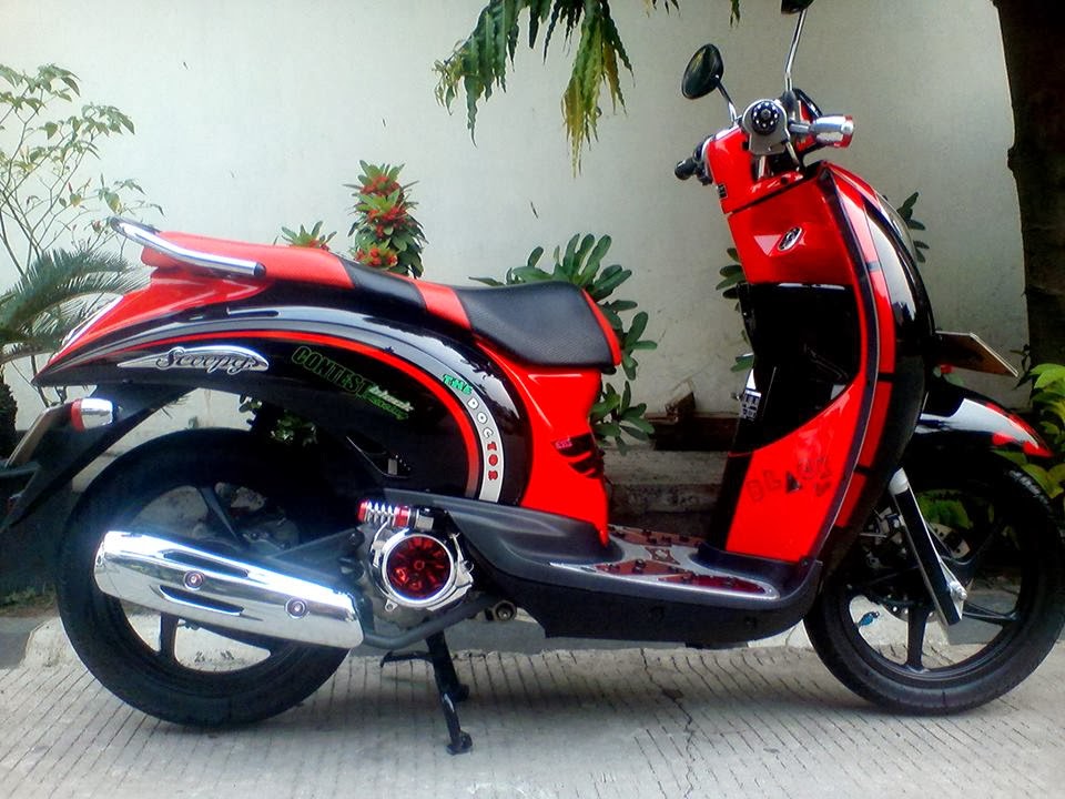 Gambar Scoopy  Sporty At 2019 Autos Post