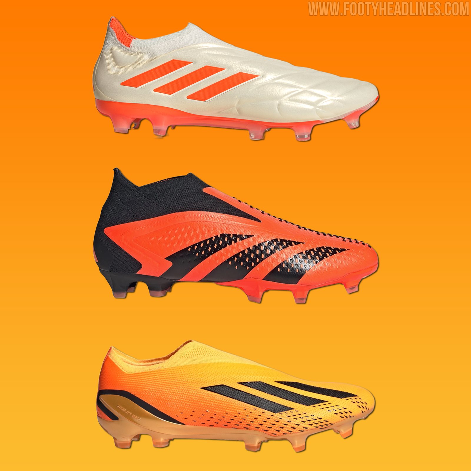 rechtop Luchtvaartmaatschappijen Zeker Adidas 2023 "Heatspawn" Boots Pack Released - Last Adidas 22-23 Soccer  Cleats Collection - To Be Worn By All Adidas Players - Footy Headlines