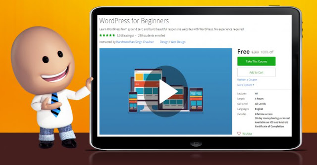 [100% Off] WordPress for Beginners| Worth 200$
