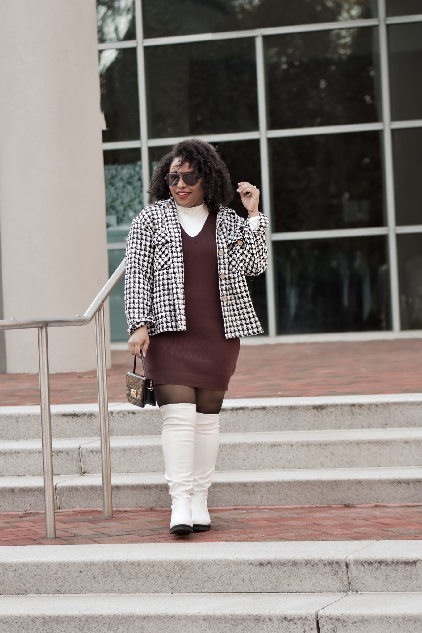 White Over The Knee Boots - Spring Outfit Ideas — Patty's Kloset