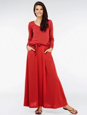 Mancfaat Long Dress dan Belt