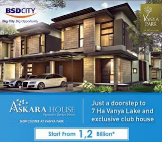 Aksara Vanya Park, Cluster Baru Murah di BSD