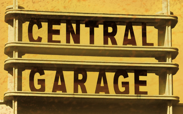 Central Garage (détail) by Regis Lagoeyte
