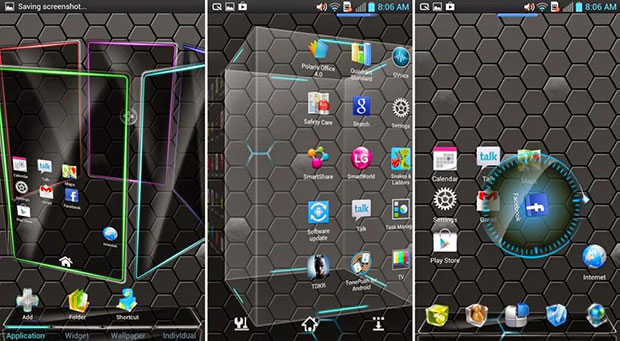 Next Launcher 3D Shell