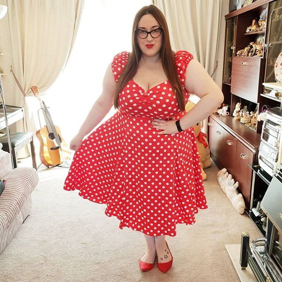 Collectif Red Polka Dot Dolores 