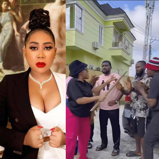 VIDEO: "But I Trusted You"- Public Drama As Moyo Lawal Attacks Betrayal Celebrity Friend Over Leaked Video