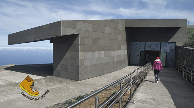 Accediendo al Centro de Visitantes Roque de los Muchachos La Palma