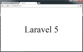 Installasi Framework Laravel 5, XAMPP dan Composer Artisan