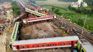Disputed border : Satellite images 'reveal' expansion of China's facilities near Indian border India : the death toll from a train collision rises to at least 288