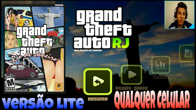 GTA RJ PARA CELULARES Android-versão lite download apk + dados