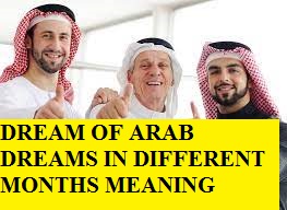 Dream of Arab People and months of Arab