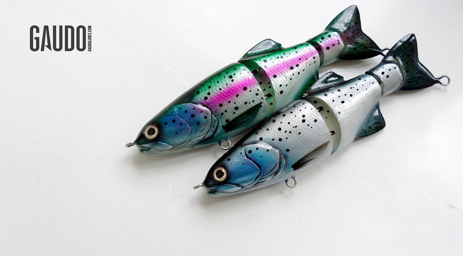 Homemade Fishing Lure Blog: Test Tank Tuesday Gaudo's Trout Swimbait