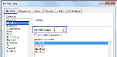 Mengurangi Digit Desimal