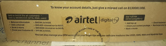 airtel dth new connection