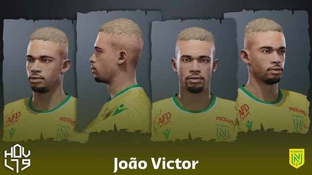 João Victor (FC Nantes) Face For eFootball PES 2021