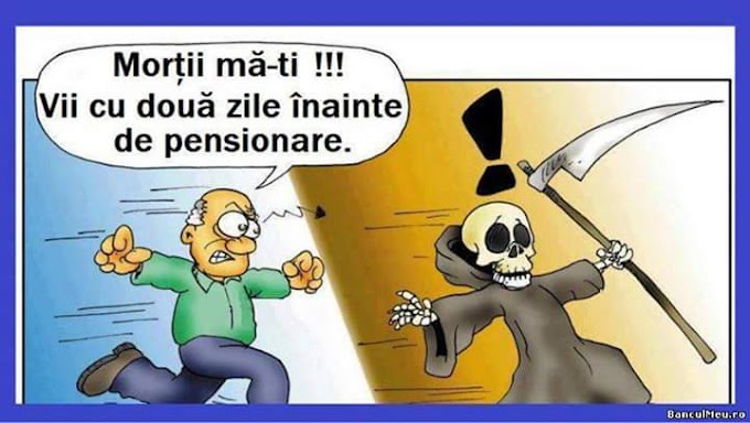 Moartea fugărită  de un pensionar