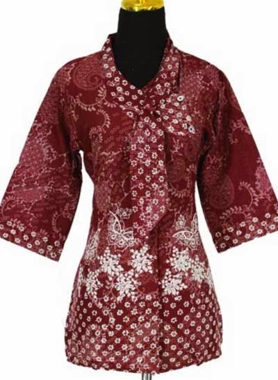  Contoh  model baju  batik pramugari  banyak pilihan