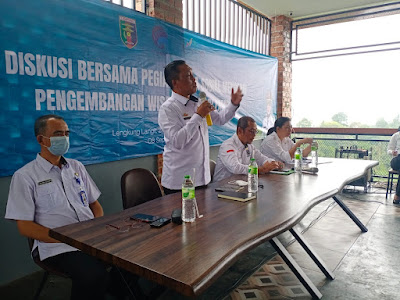 Dinas Kominfotik Provinsi Lampung Gelar Diskusi Tentang Pengembangan Wisata Hutan Bersama Penggiat Medsos