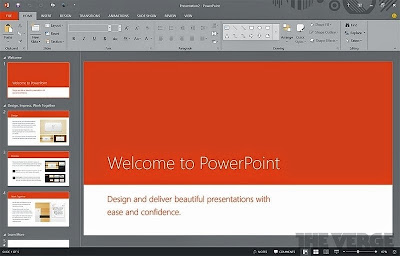 Microsoft office powerPoint 2016