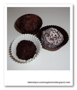 Trufas de chocolate