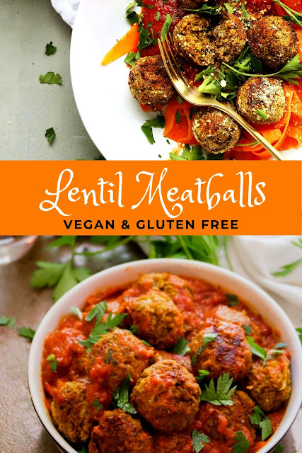 Lentil Meatballs (Vegan & Gluten Free)